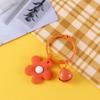 Elegant Girls Korean Candy Color Women Fashion Jewelry Key Ring Bag Pendant Flower Keychain