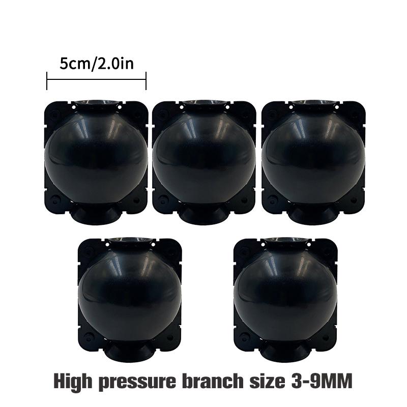 

10/5Pcs Reusable Plant Rooting Ball Black Nursery Ball Sapling Propagation Grafting Breeding Equipment Gardening Accesorries 5Pcs