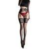 Aurora Wide-edge Lace Oily Stockings Pure Desire Thigh Socks Sexy Thin Black Silk Knee Stockings A80
