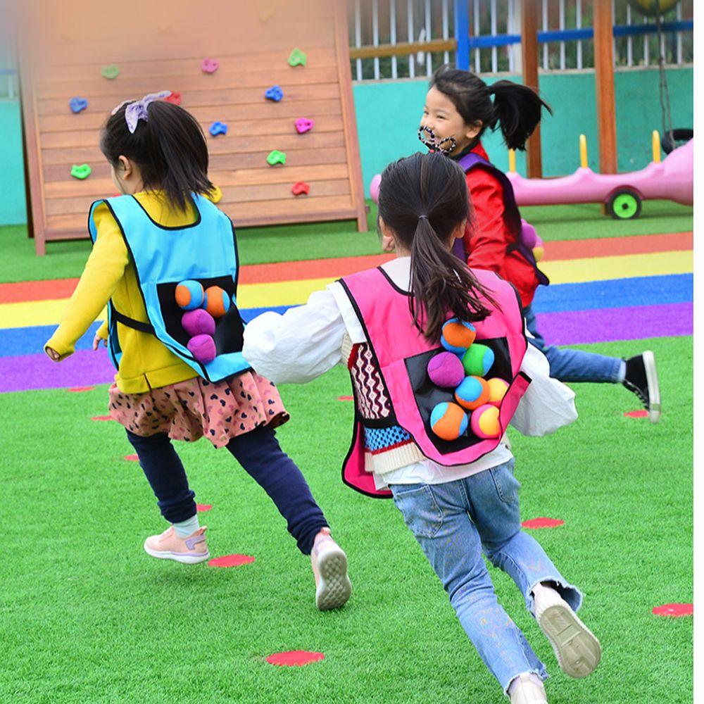 Vest Game Props Vest Outdoor Sport Game Vest Waistcoat With Sticky Ball Sticky Jersey Vest Game