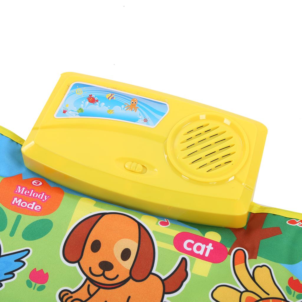 Children Folding Piano Keyboard Blanket Baby Music Carpet Play Mat Educational Toys