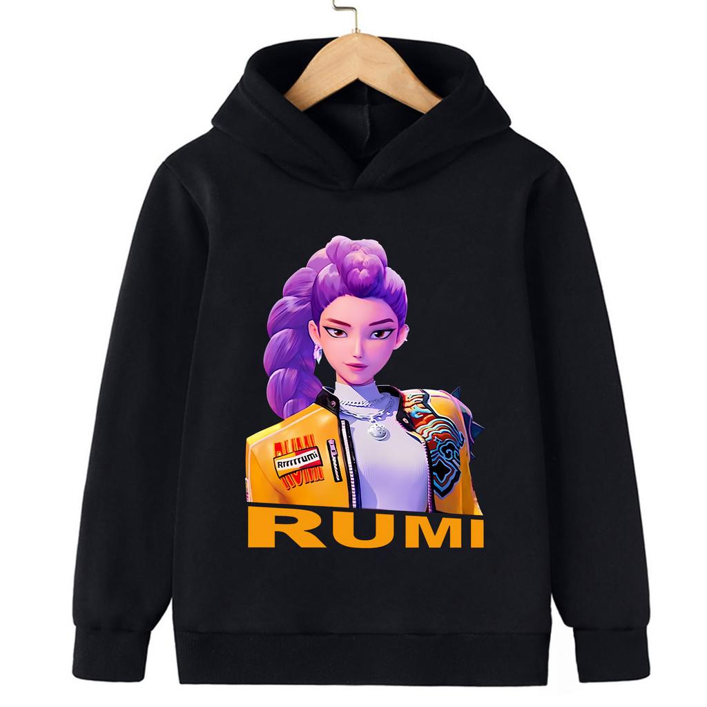 Neues Saja Jungen Kapuzensweatshirt Hochwertige Mode Niedliches Kinder Kapuzensweatshirt Inspiriert vom Kpop-Film Devil Hunter