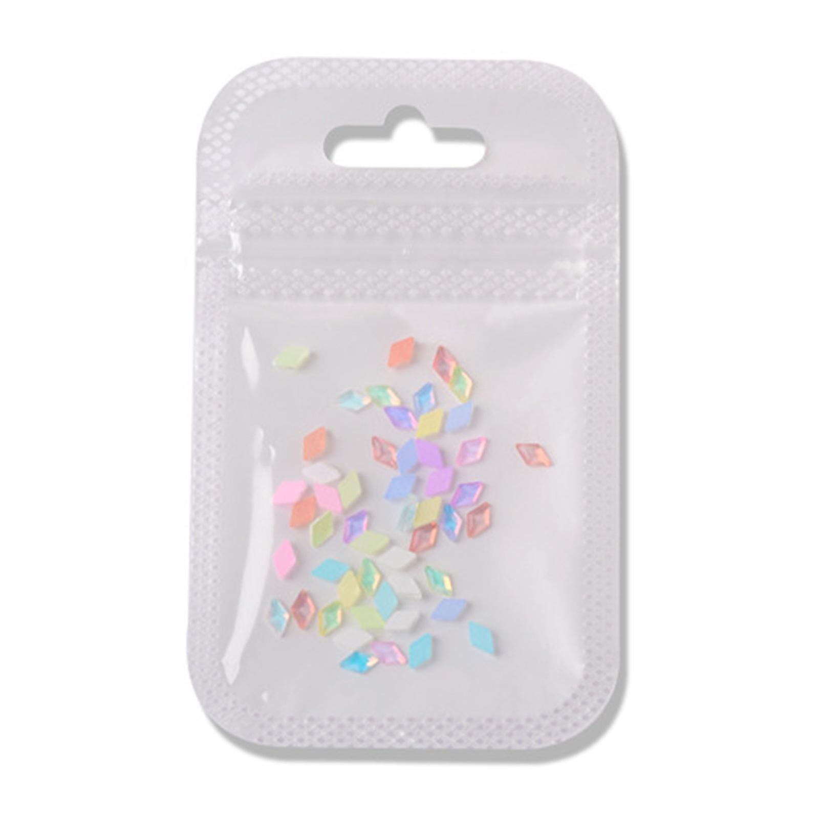 

50x частей для ногтей, хрустальные стразы с плоской основой, звезда, сердце, блестки, 3D-драгоценные камни, украшения, детали, маникюрный аксессуар 5