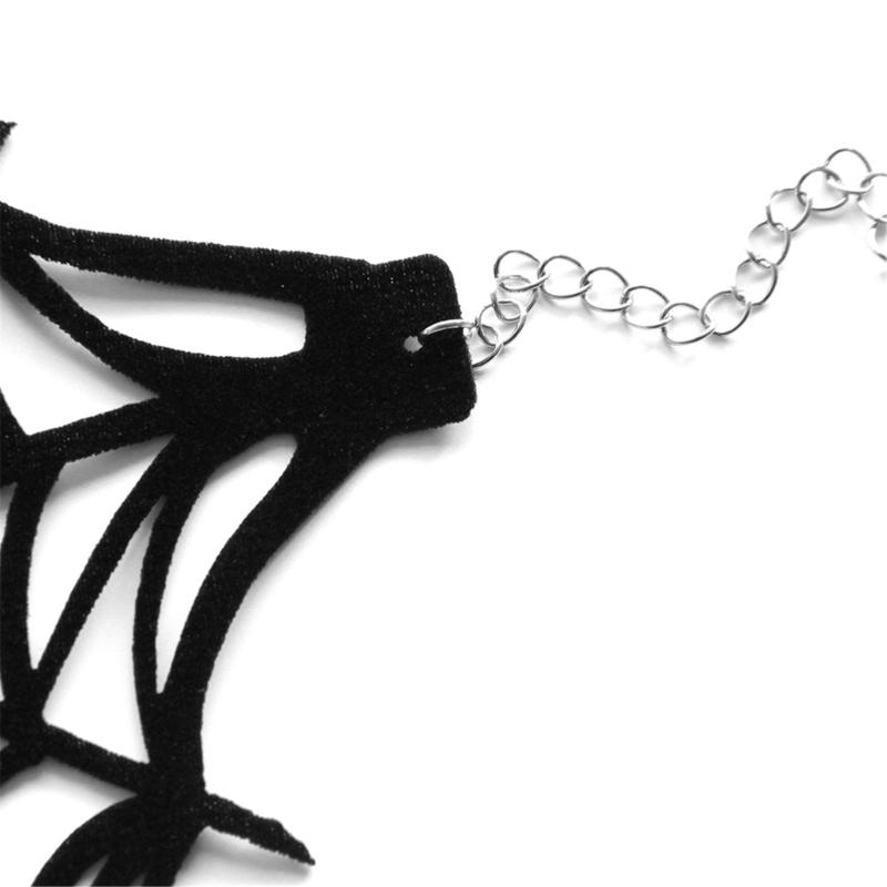 Punk Finger Wrist Chains Rings Bracelets Spiders Web Hand Harness Bracelets