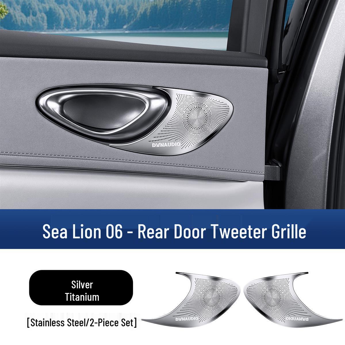 BYD Sea Lion 06 dmi/EV Door Speaker Dust Cover Modification