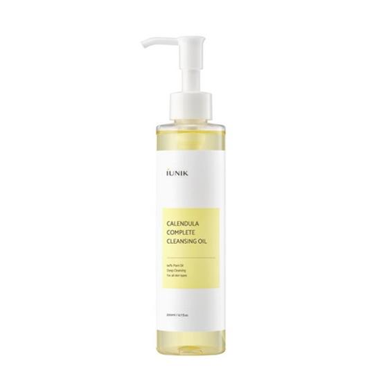 iUNIK Calendula Complete Cleansing Oil 200ml – Gentle Makeup Removing Oil Cleanser 200ml