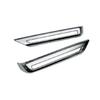 For Daihatsu Tanto  LA650S/LA660S   ABS Chrome Front Fog Light Lamp Cover Trim Molding Bezel Garnish