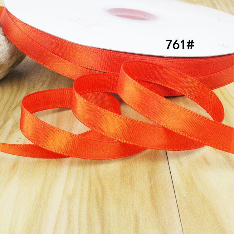 1cm High-Density Silk Ribbon for DIY Bows, Gift Wrapping, Cake Decoration, and Flower Bouquets