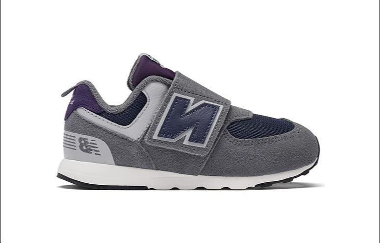 New Balance Anti Kick And Abrasion Resistant Low top Toddler Shoes Dark Gray Infant And Toddler NW574KGN