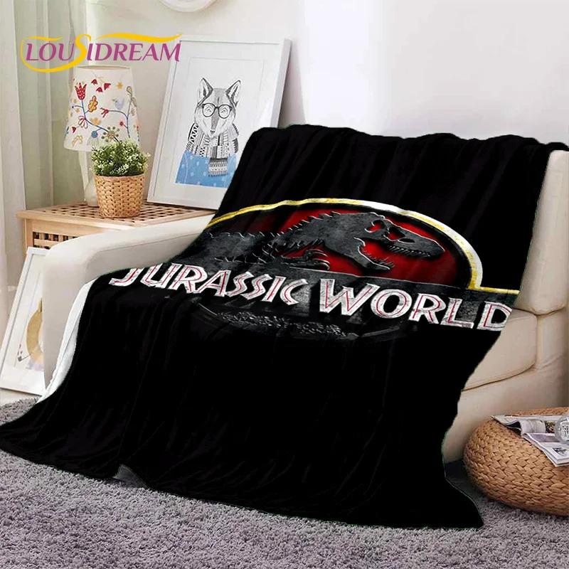 3D Cartoon Jurassic Park Dinosaur Dino Soft Flannel Blanket for Beds Bedroom Sofa Picnic,Throw Blanket for Outdoors Leisure Gift