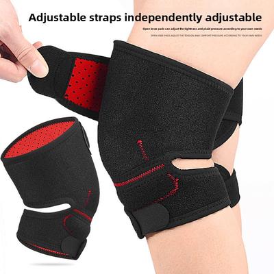 Ginocchiere da Alpinismo Outdoor Ciclismo Corsa Fitness Sport Protezione Cintura Rotulea Pressurizzata Assorbimento degli Urti Rotulei Pallacanestro