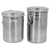 4 szt. Hermetyczny pojemnik do przechowywania żywności Pojemnik do przechowywania ze stali nierdzewnej na ziarna kawy Herbatę Mleko w proszku