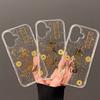 New Year'S Mobile Phone Case, Transparent Gold Leaf, Applicable To Apple 17Promax, Lucky Iphone15, Rich 14, Rich 13