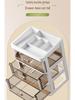 Plastic Drawer Desktop Organizer for Stationery and Cosmetics