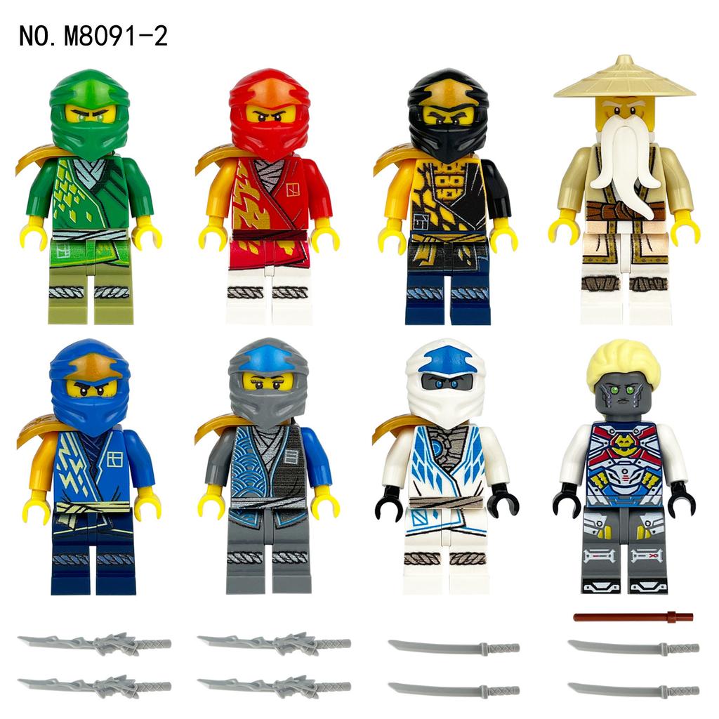 99 Ninja 1613 Children'S Assembly Small Particle Building Block Toy World Doll Weapon Piece