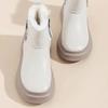 Fashion Womens Booties Snow Boots Padded Ankle Shoes for Women Plus Warm Spring Autumn Anti Skid Lamb Chic and Elegant Fashion New In Pu