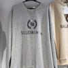 Cross New Paris Shijia Unisex Heavyweight Cotton Terry Hoodie - Wheat Ear Design