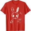 Creepy Cute Bunny Rabbit Alt Goth Grunge Horror Aesthetic T-Shirt