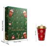 Coffee Advent Calendar 2025 2D Acrylic Arrival Calendar Blind Box Includes 24 Gifts Xmas Surprise Collectibles for Coffee Lovers