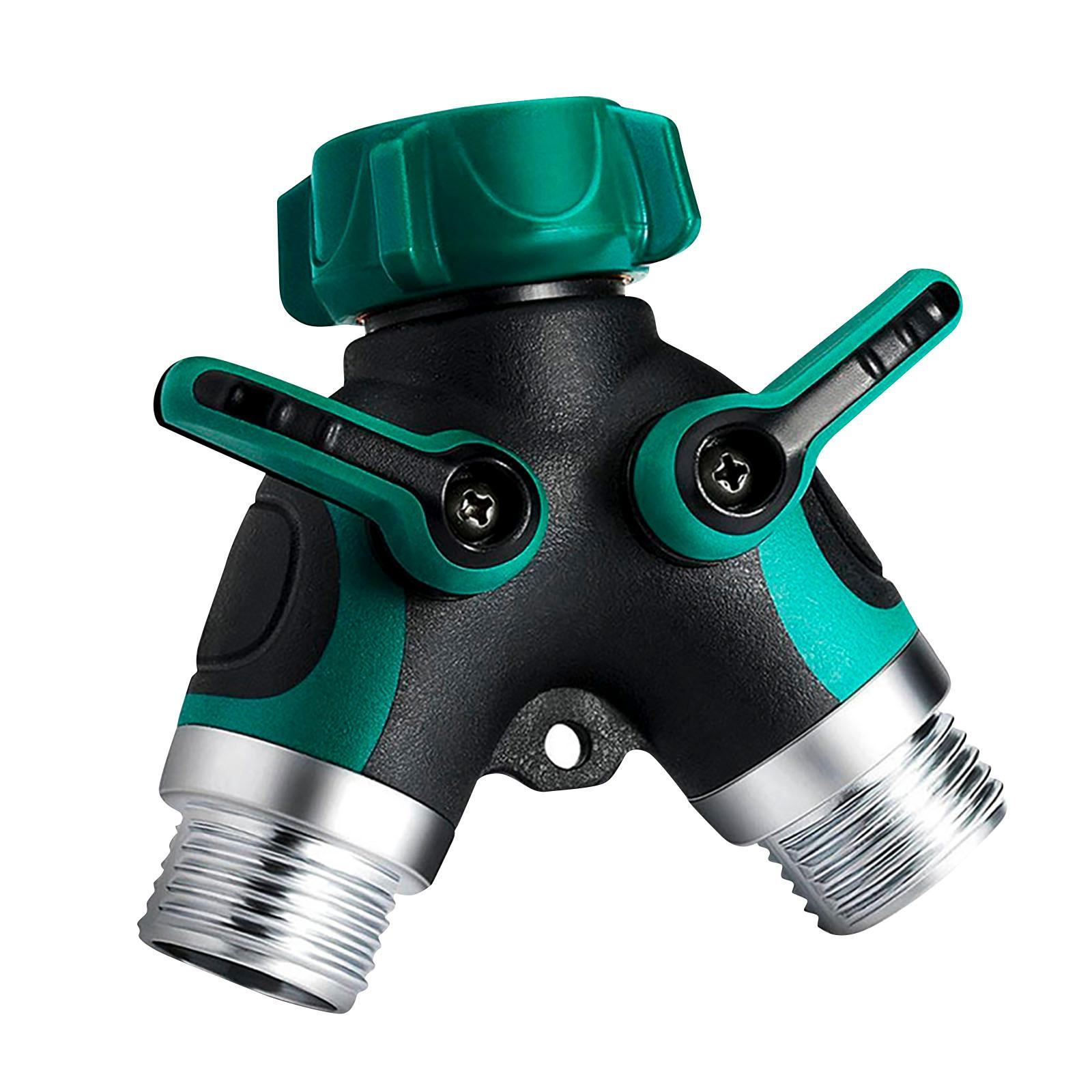 

Садовий 2PC Y-подібний суцільнометалевий корпус садового шланга, розгалужувач, прогумований американський