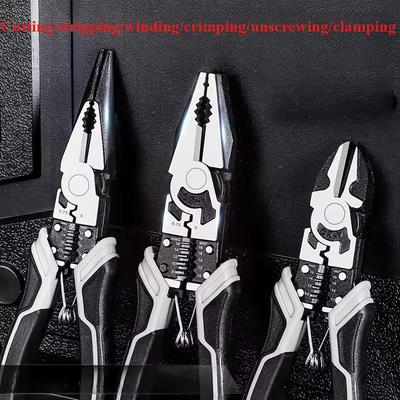 Multifunctional Universal Diagonal Pliers, Wire Cutters, Durable Non-slip Repair Tools for Professional Electrician