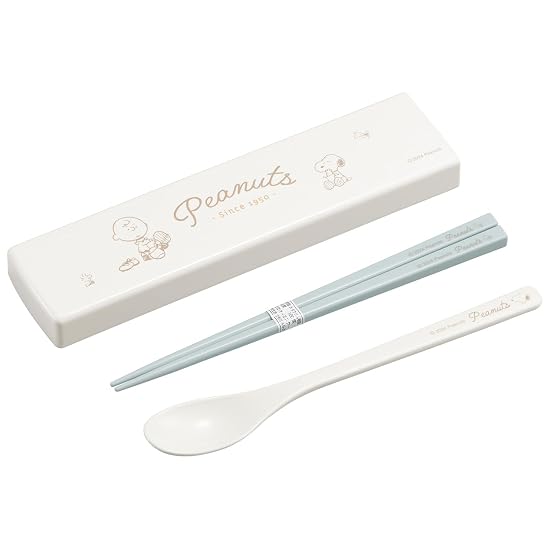 OSK PNS PEANUTS Slide-Lid Cutlery Set 18.0cm CT-27 B0DJVQ2ZT7