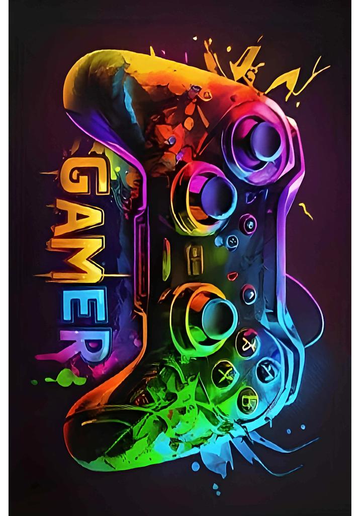 Gaming Controller Design Carpet Esports Room Decoration Floor Mat Non-Slip Bathroom Entrance Area Doormat Children Bedroom Rugs
