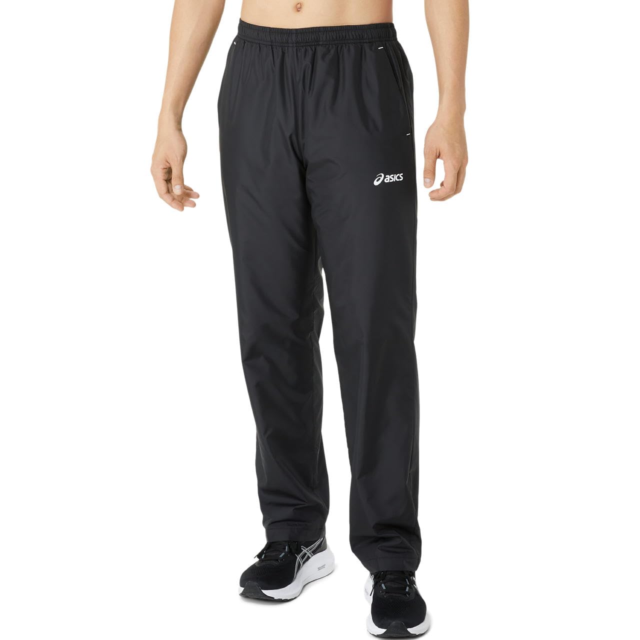 

Тренировочная одежда Трикотажная подкладка Ветрозащитные брюки 2031E744 Performance Black M [Asics] Мужские