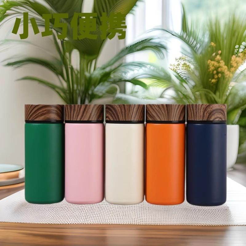 Name Custom 316 Stainless Steel Travel Drink Water Bottle Mini Thermos Bottle Thermoses Coffee Vacuum Flasks Cup