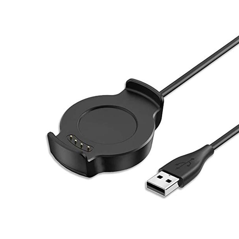

Для Huawei Watch 2/2 Pro Sport/Classic Зарядное устройство USB Зарядное устройство Кабель для зарядки смарт-часов Замена зарядного устройства 3,3 фута чёрный
