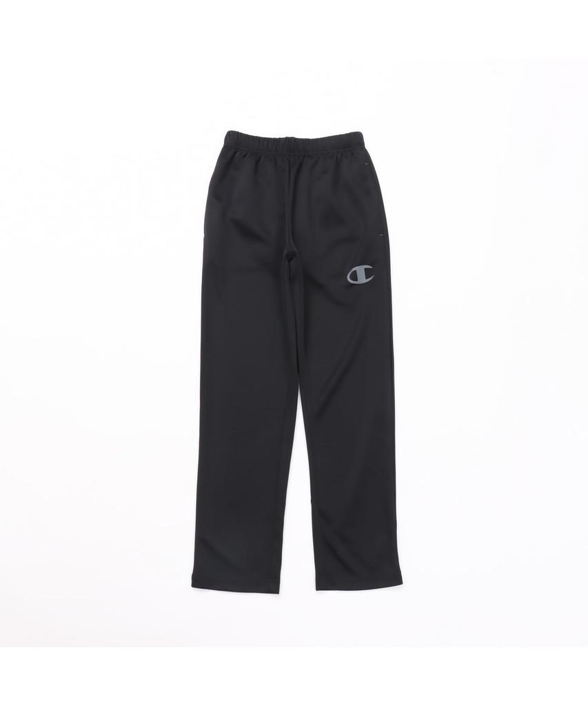Champion Long Sleeve Tracksuit Set with a Single Logo and Rubber Basic Sports Training Black Kids' (2-Piece Set), Quick-Drying, Print, Suit,