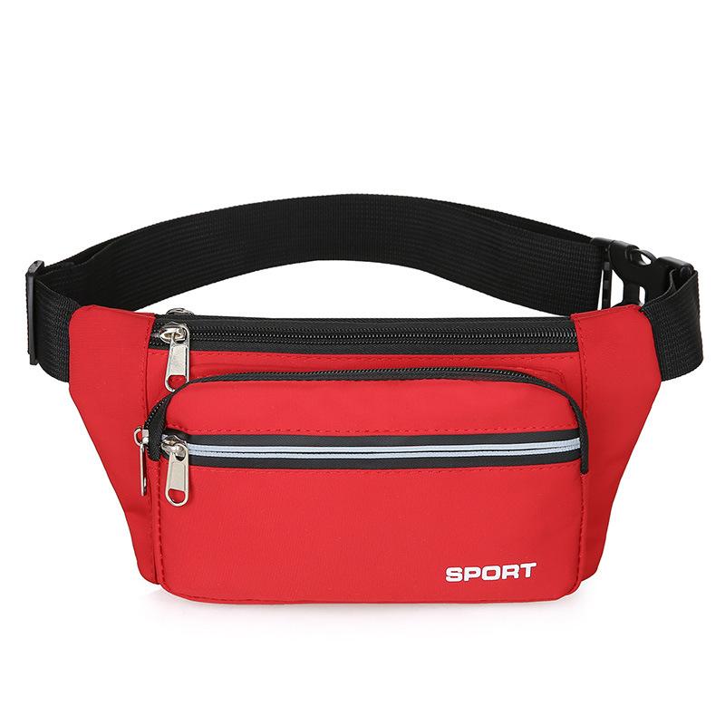 Men's and Women's Waist Bags Multifunctional Large Capacity Chest Bags Work Mobile Phone Bags