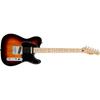 Squier by Fender Electric Guitar Affinity Series™ Telecaster®, Maple Fingerboard, Black Pickguard...