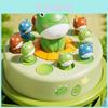 Electric Music Jumping Frog Spin Toy For Kids With Voice Control And Parentchild Interaction