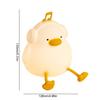 Animals Silicone Table Lamp USB Rechargeable 1200mAh Bedside Cute Children Nightlight 3 Brightness Adjustable Bedroom Decoration