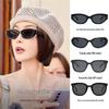 GM High-End Retro Cat-Eye Sunglasses: UV Protection, Large Frame for Women/Men, Slimming Effect, 2026 Collection.