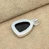 Blue Triplet Opal Gemstone Handmade Solid 925 Sterling Silver Jewelry Birthday Pendant For Her