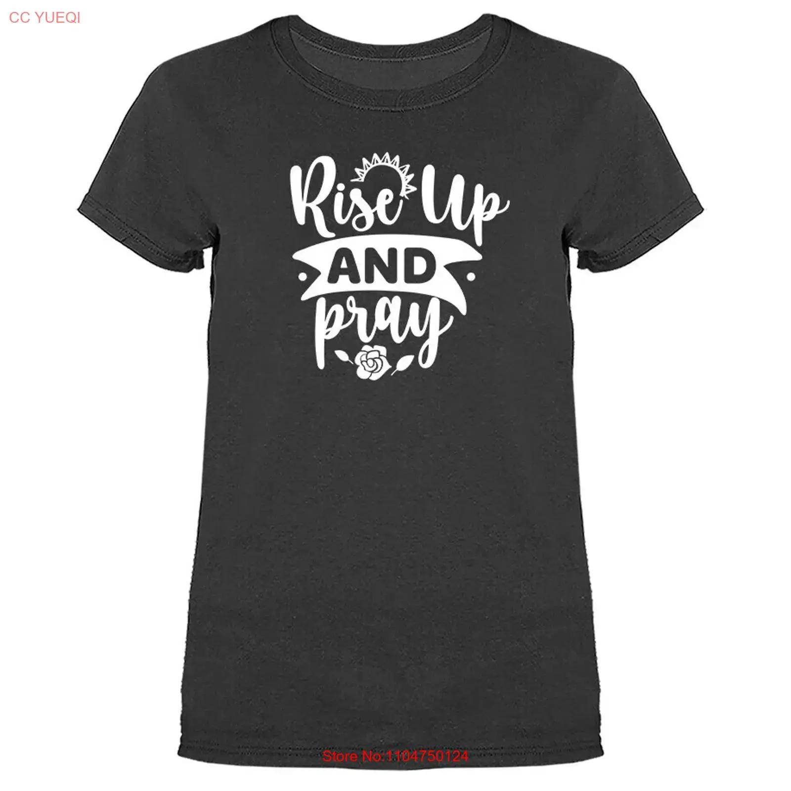 

Rise Up Pray Christian Religious God Bible Church Jesus Christ T shirt vintage Washed Unisex Casual Top For Everyday Wear 5XL різнокольоровий