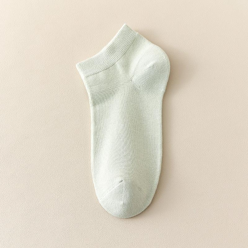 Ladies Summer Thin Casual Cotton Grade 7A Anti Bacterial Deodorant Wicking Student Socks