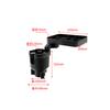 Portable Car Cup Meal Tray Expanded Holder Attachable Adjustable Cup Tray Car Food Desk Table Holder Rotatable