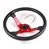 Roost Sport Steering Wheel, 35mm Diameter, 350mm, Sports Type (350mm, Red)