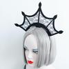 Quirky Lace Crown Headband: Halloween & Christmas Hair Ornament FG-30