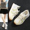 Suction film bottom dad shoes women's 2025 summer new platform-soled sports shoes women's versatile casual shoes mesh breathable women's shoes