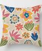 Colorful Floral Patterned Pillow Covers Pattern Cushion Cover Suitable for Sofa Bedroom Car Pillow Cover