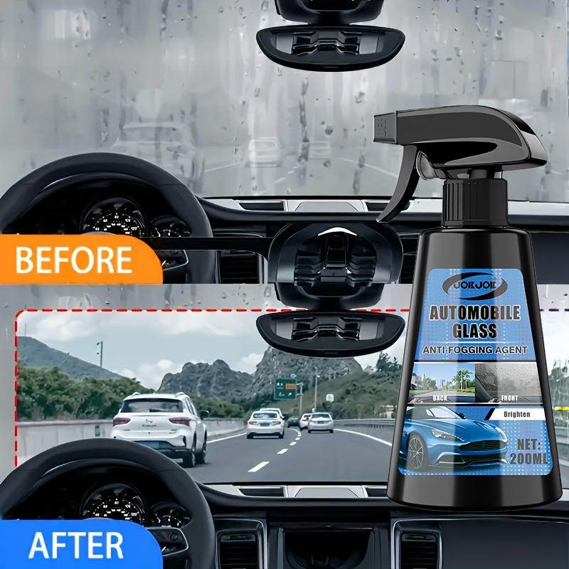 High-capacity anti-fog agent for automotive glass,helmet,window and a variety of other glass types.Long-lasting and fast results