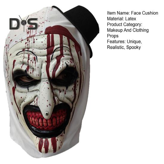 Подушка для лица клоуна на Хэллоуин — фото 9