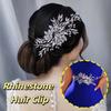 Elegant Rhinestone Hair Clip Vintage Shiny Waist Accessories  Birthday Head Jewelry