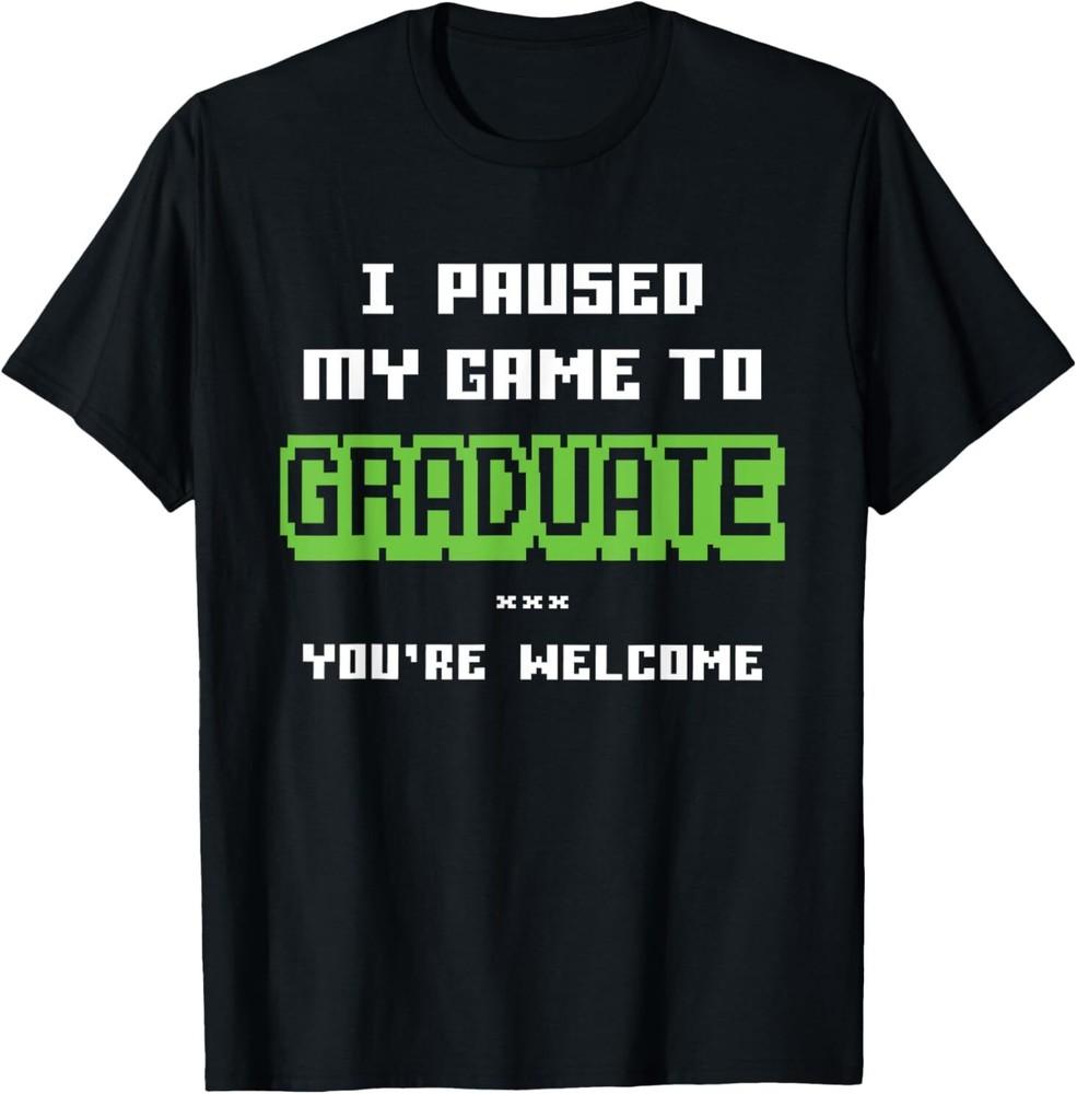 

Funny 2025 Gamer Graduate Graduation T-Shirt XL