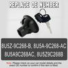 Locking Fuel Tank Cap with Key For Ford Focus F150 Explorer Escape Mustang Fusion 8U5Z9C268B