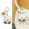 Badminton Table Tennis Car Keychain PU Leather Decoration for Sports Fan Travel Accessory